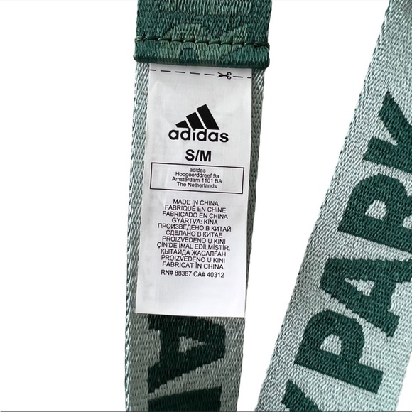 Beyoncé Adidas X IVY PARK Green Logo Reversible Belt - Picture 3 of 3